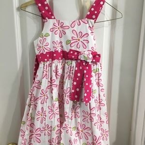 Jayne Copeland size 5 fully lined floral dress